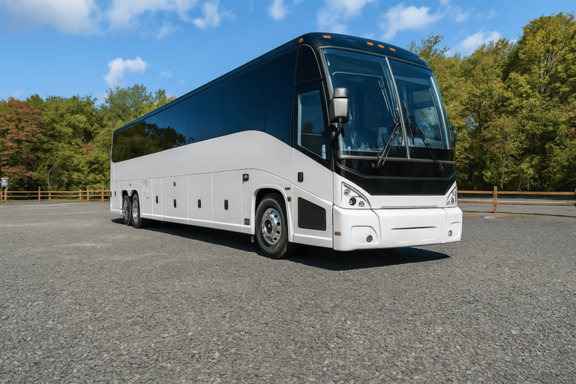 Charter Bus Rental Cheyenne 56 Passenger Charter Bus